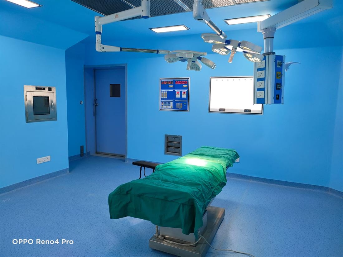 Operation theatre at Tridev Hospital