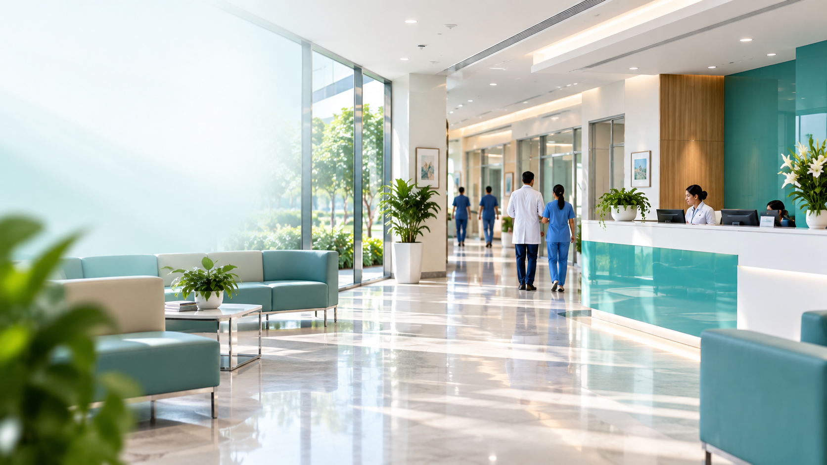 Modern Tridev Hospital facilities