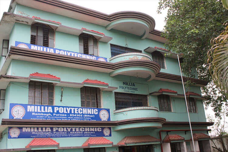 slider of Millia Polytechnic Institute Rambhag Purnea